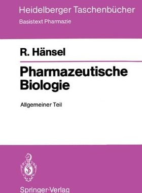 【预订】Pharmazeutische Biologie: Allgemeiner Teil