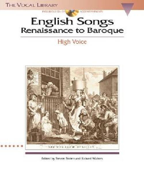 【预订】English Songs: Renaissance to Baroqu...