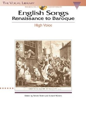 【预订】English Songs: Renaissance to Baroqu...