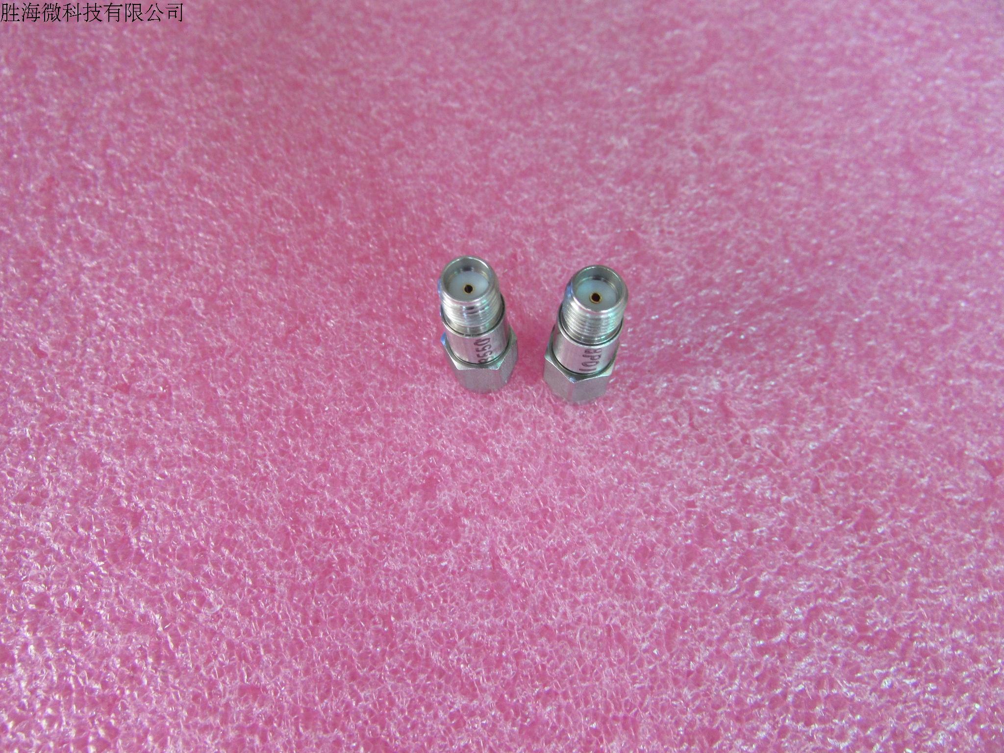 进口 DC-18GHz 10dB 2W SMA RF 射频微波同轴固定衰减器 质量包好，包能用  可提供详细测试图  成色好 名      称：同轴固定衰减器 衰  减  量: 10dB 频      率：DC-18GHz   接       头：SMA公-SMA母 功       率：2W /