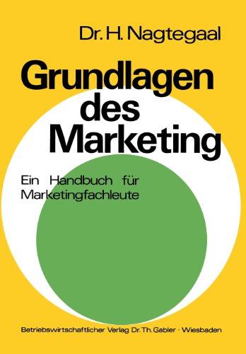 【预售】Grundlagen Des Marketing: Ein Handbuch Fur Mar...
