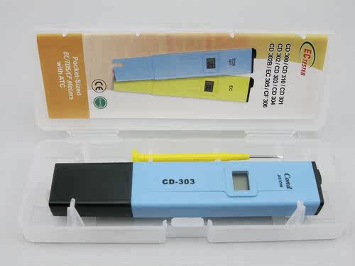 厂家直销笔试电导率 纯净水污水测试仪 电导仪 EC计 CD303