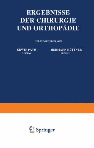 【预订】Ergebnisse Der Chirurgie Und Orthopa...