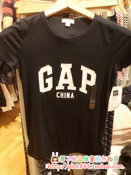 Gap Special shop Logo City Hong Kong cotton material Women's wear 415637 415639in the Women's clothing/Boutique , T-shirt  category - from Buy2taobao.com to provide professional Taobao agent buy service