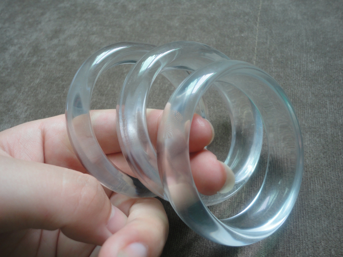 a货缅甸玻璃种手镯水晶天然玉石