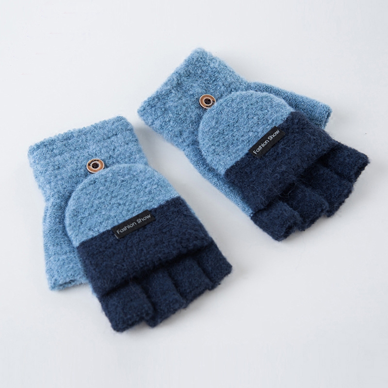 Gants pour homme en Laine Cachemire - Ref 2781570 Image 3