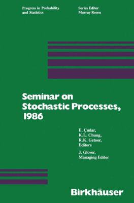 【预售】Seminar on Stochastic Processes, 1986