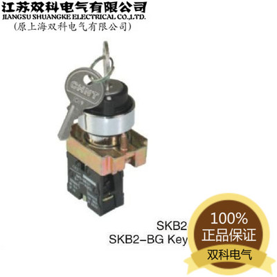 【上海双科电气】SKB2-BG21/33(XB2BG21C/33C)系列 Φ22 钥匙开关