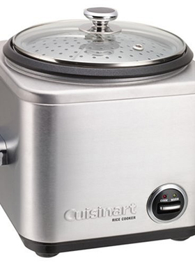 美国CUISINART美康雅CRC400ECRC800不锈钢电饭煲电饭锅美式带蒸屉