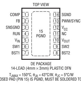 进口原装 LTC3111EDE LTC3111IDE LTC3111HDE LTC3111MPDE 现货
