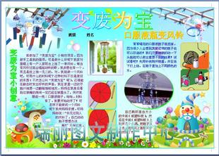 变废为宝科技小制作电子小报成品科学手抄报简报diy板报模板640