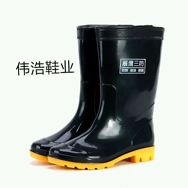 Chaussures - bottes caoutchouc homme pour printemps - semelle tendon - Ref 963240 Image 1