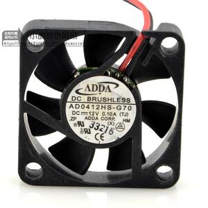 台湾ADDA AD0412HS-G70 DC12V 0.10A 静音散热风扇适用南桥/北桥