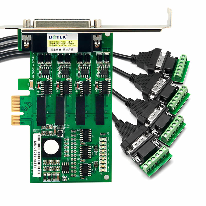 宇泰高速串口卡光电隔离