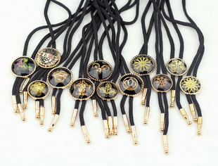 领绳 领结 女衬衫 领扣水晶花朵波罗带 tie 美国波洛领带 bolo 男士