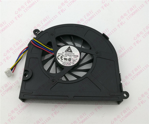 正品Delta/台达 KDB05105HB DC05V 0.40A -7H77 4线笔记本CPU风扇
