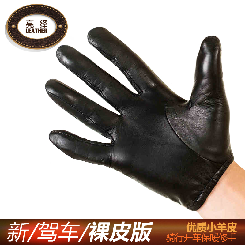 Gants pour homme HIGHSHINE   en peau de mouton - Ref 2781625 Image 1