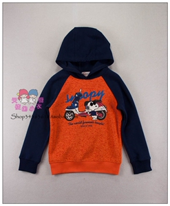 SNOOPY专柜正品童装男童针织附帽上衣2SW40009外套特价包邮