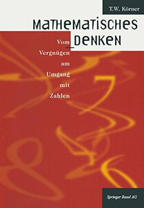 【预订】Mathematisches Denken: Vom Vergnugen...