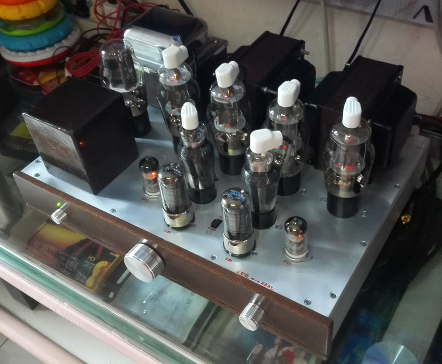 【全手工搭棚diy】曙光807推挽纯甲类 纯胆机功放 15w  需定做