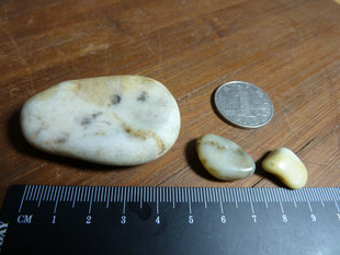 22131号 50g 新疆和田玉龙喀什河和田玉青白玉籽料