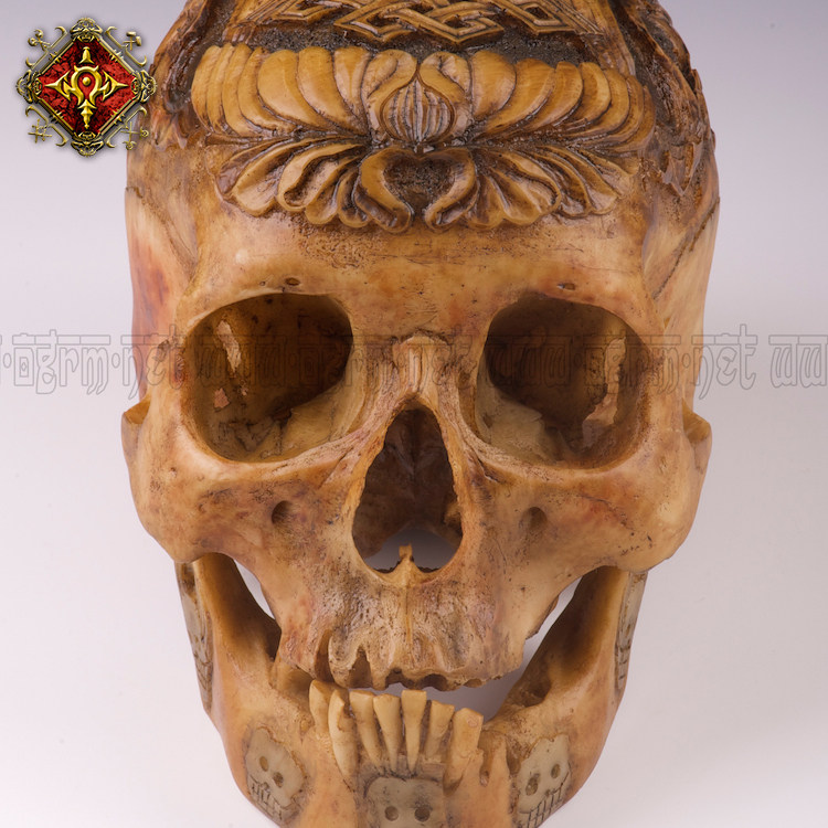 ogrm 奥格瑞玛 启示录系列嘎巴拉头骨2号 工艺品摆件——《双鱼》