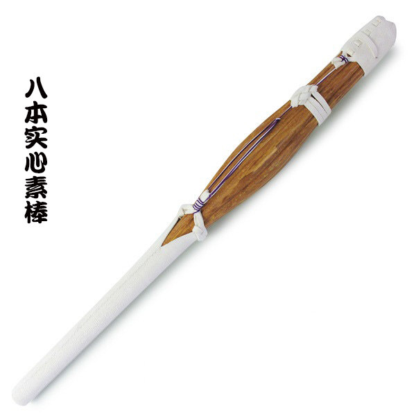 华武剑道具八本实心 70cm8片素振用竹刀 剑道用品竹刀素振