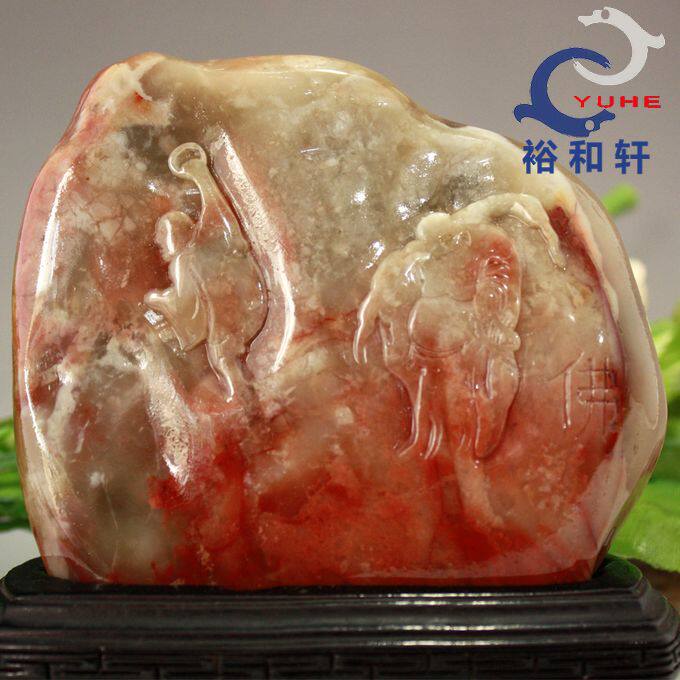 寿山石摆件 国石真品 善伯冻石 精品佛摆件矿主直销【裕和轩】606