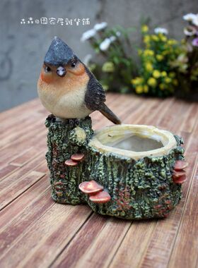 美式乡村风立体雕花仿真家居装饰