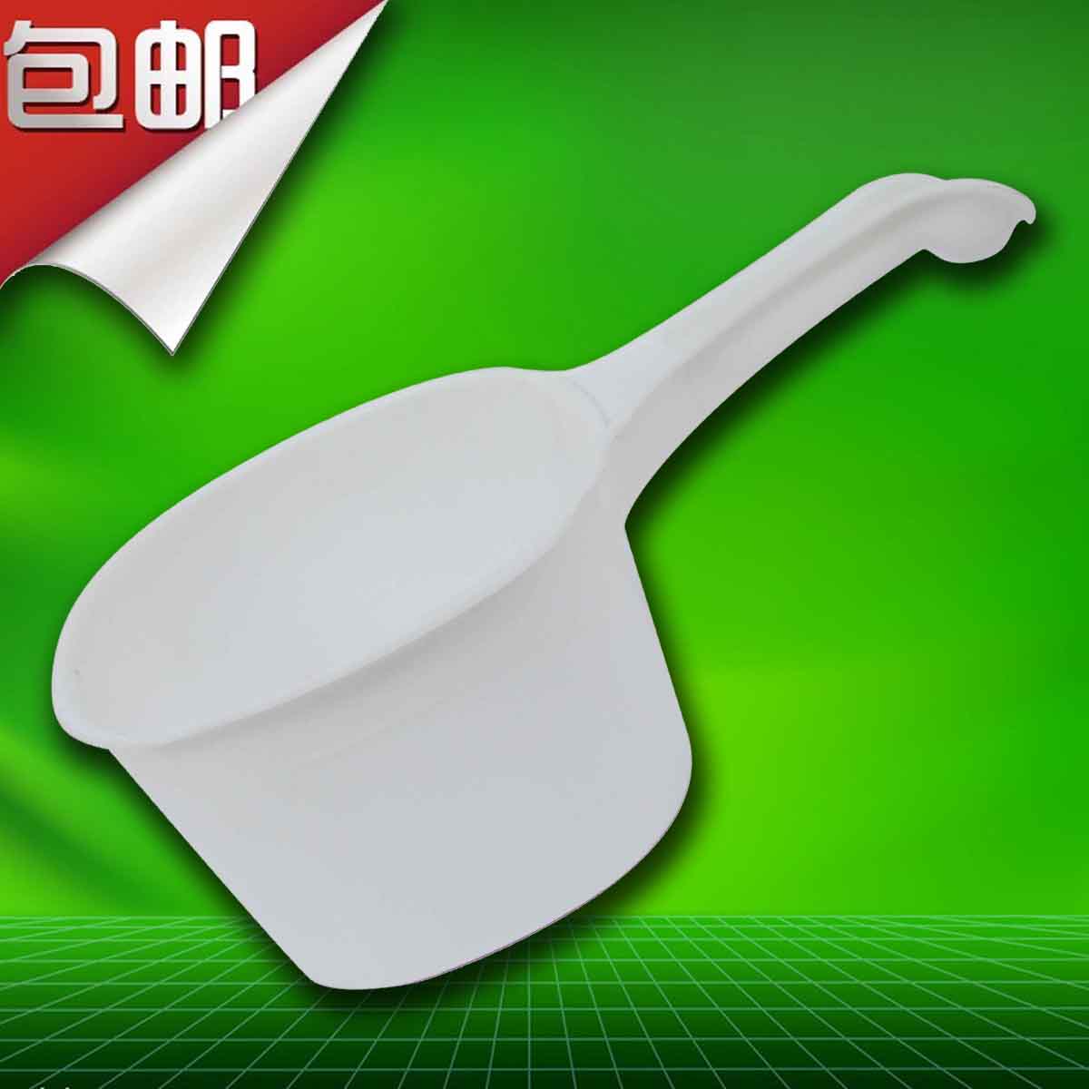 厨房工厂包邮水瓢塑料水勺加厚大小水舀子方形洗澡沐浴彩白色杓