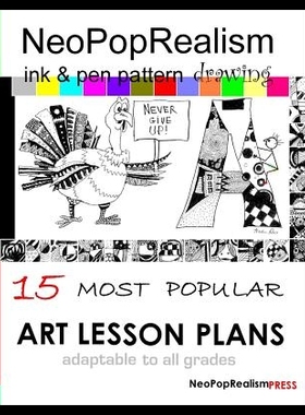 【预售】Neopoprealism Ink & Pen Pattern Drawin