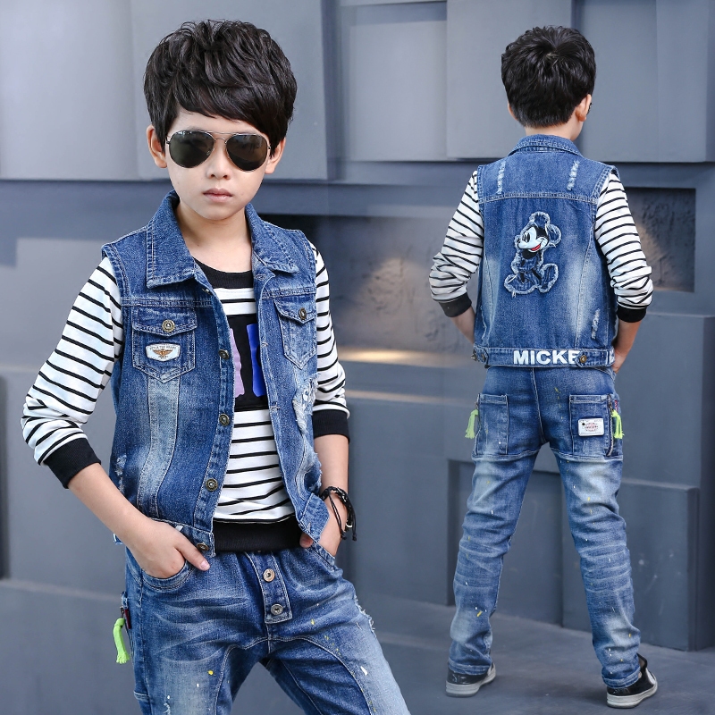 Gilet fille en toile - Ref 2070719 Image 4