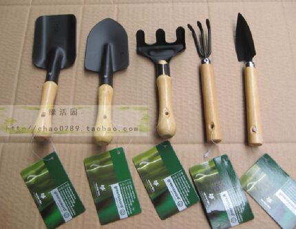 沃施日式园艺养花种花工具种植盆栽多肉植物 5件套装包邮
