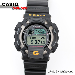 SHOCK 钛合金 卡西欧 全新结束 初代渔人 1AV CASIO 8600