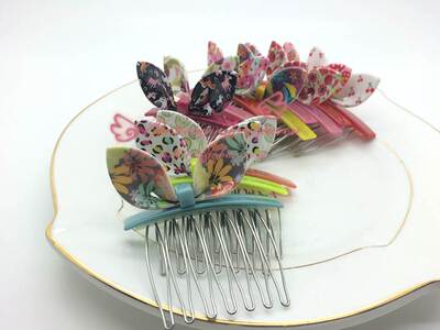 韩国进口正品兔耳朵发卡