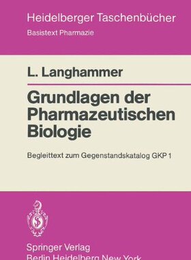 【预订】Grundlagen Der Pharmazeutischen Biol...