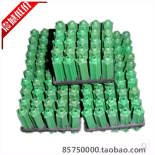 塑料膨胀管6MM 8MM  自攻螺丝钉胶塞 白色胶粒 国标500个/合