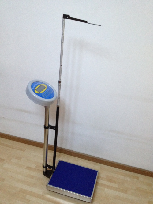 华驰电子身高体重秤电子秤量身高150kg/100g体检药店儿童身高秤