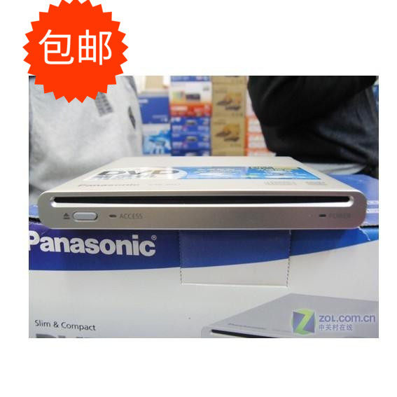 일본산 PANASONIC 외장 음악 CD DVD 버너 VW-BN1 슬롯인 모바일 광 드라이브 USB[전원 공급 장치 포함]
