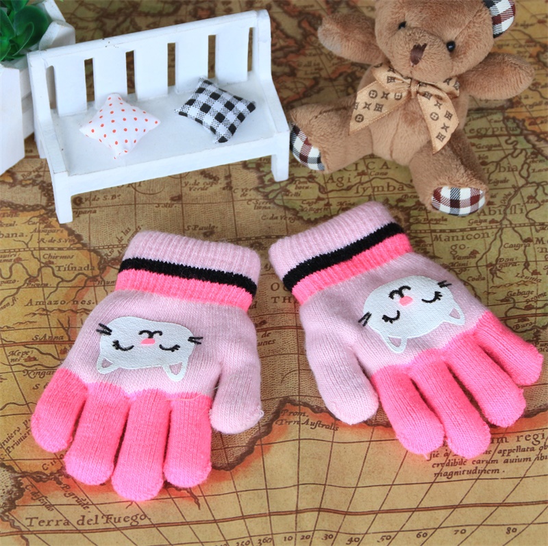 Gants pour enfants en de laine - Ref 2146496 Image 1