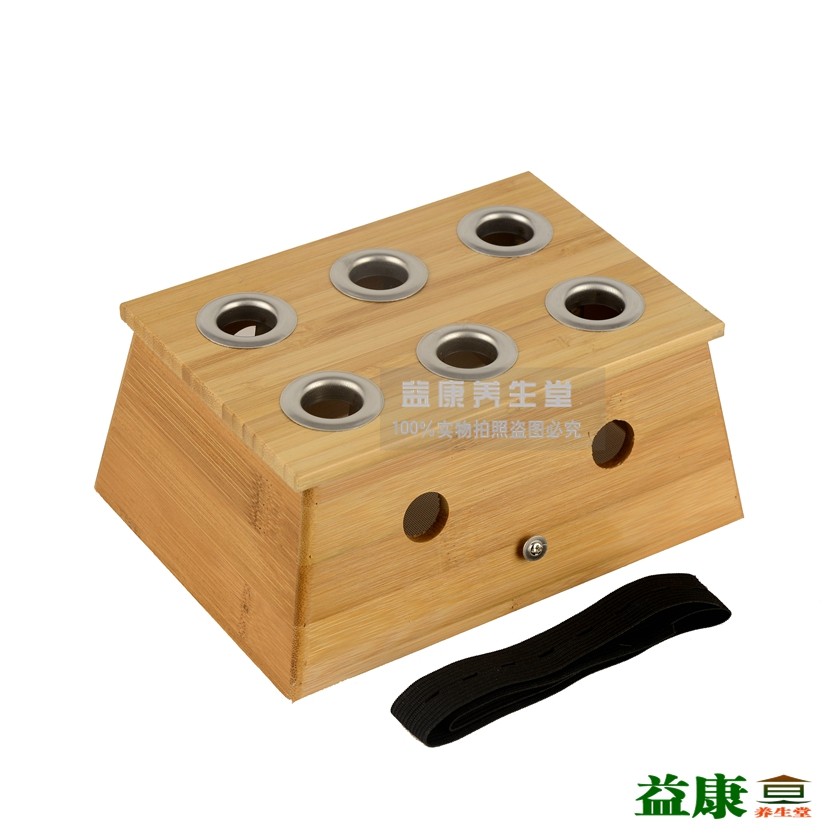竹制六孔艾灸盒 艾盒 温灸器艾炙盒艾薰盒艾盒艾条温灸盒艾草艾条,个人护理/保健/按摩器材,按摩温熏调理器,淘宝优惠券,粉丝福利购,淘宝优惠卷