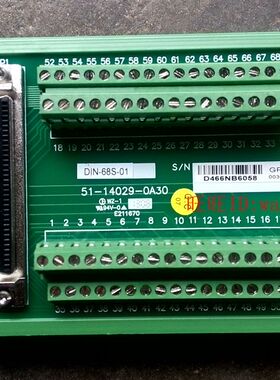 全新无外包 凌华接线端子 DIN-68S-01 原装正品