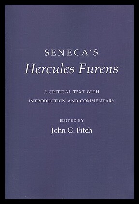 【预售】Seneca's Hercules Furens: A Critical Text with In