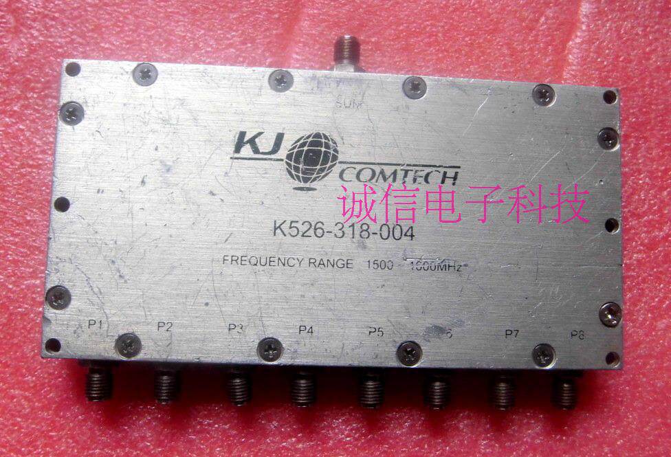 kj comtech k526-318-004 1500MHz-1600MHz 一分8同轴宽带功分器