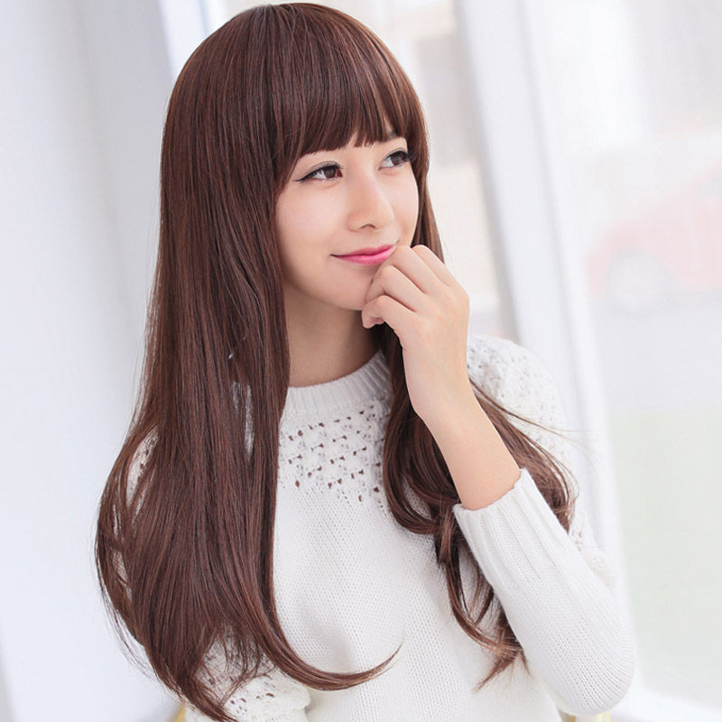 Perruque      Long cheveux raides - Ref 2613094 Image 1