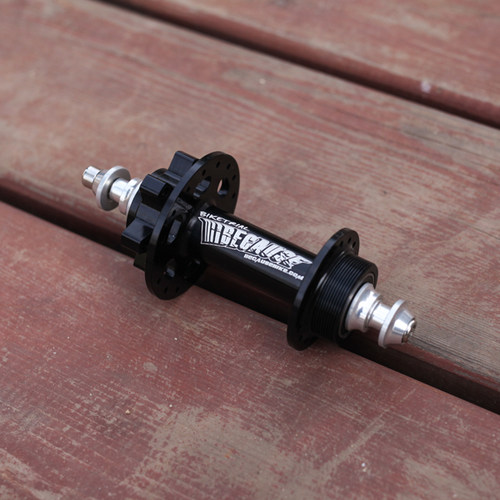 BECAUSE 116MM 135MM碟刹花鼓攀爬专用花鼓铝合金轴承花鼓NEON