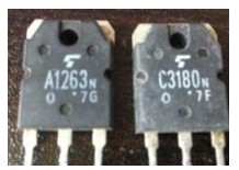 【纳鑫】音频功放对管 2SA1263 2SC3180 A1263N C3180N 一对1.8元
