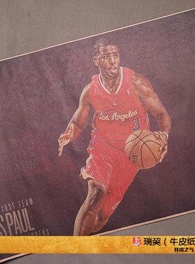 蜂王克里斯保罗海报助攻王Chris Paul 快船队LA Clippers球星海报