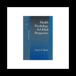 【预售】Health Psychology in Global Perspective