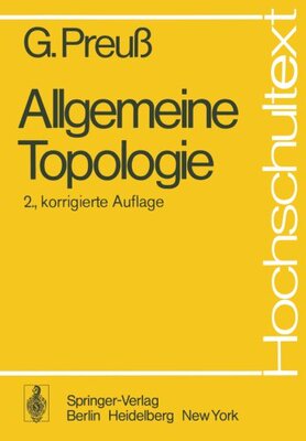 【预订】Allgemeine Topologie